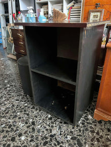 Ξύλινη Μαύρη Ραφιέρα