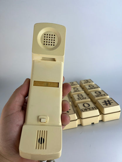Vintage Τηλέφωνο Western Electric Με Μεγάλα Πλήκτρα