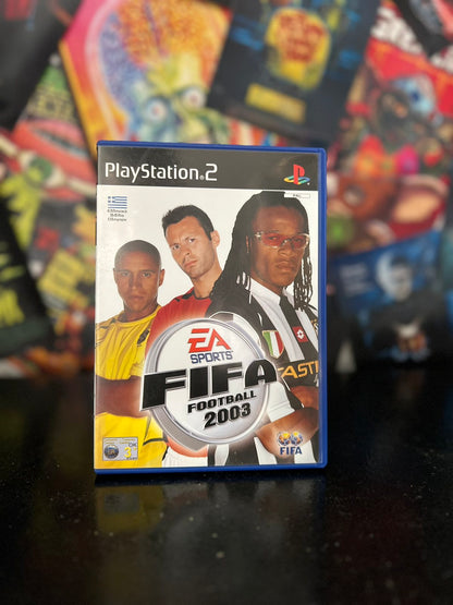 Παιχνίδι FIFA 2003 PS2 Με Ελληνικό Μενού