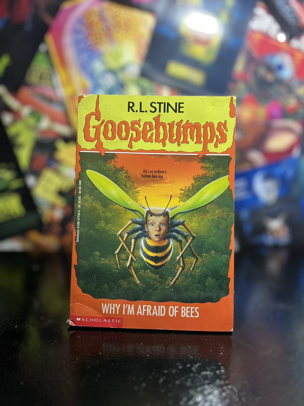 Βιβλίο τρόμου Goosebumps – Why I’m Afraid of Bees (R.L. Stine)