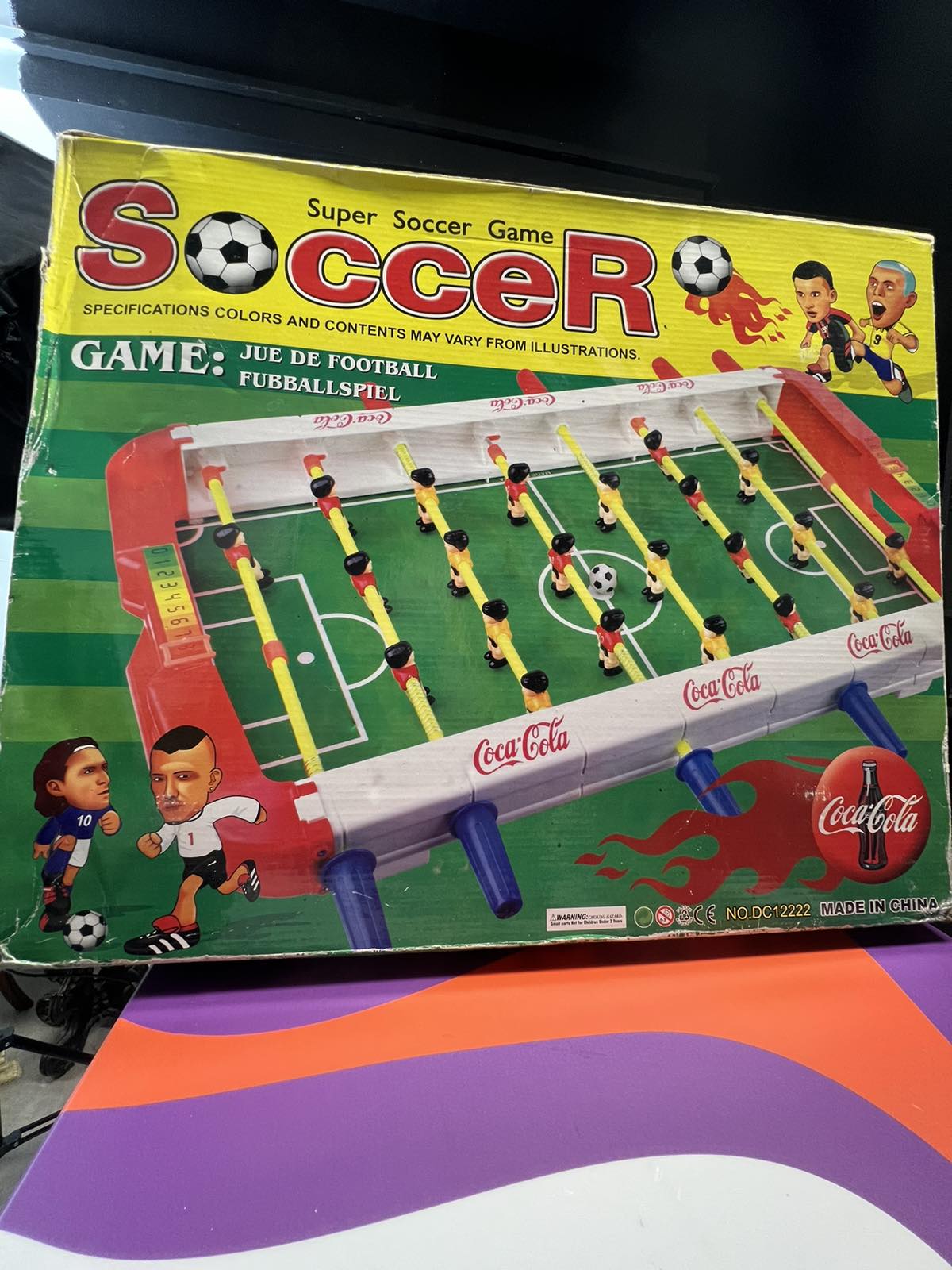 Ποδοσφαιράκι Super Soccer Game Coca Cola
