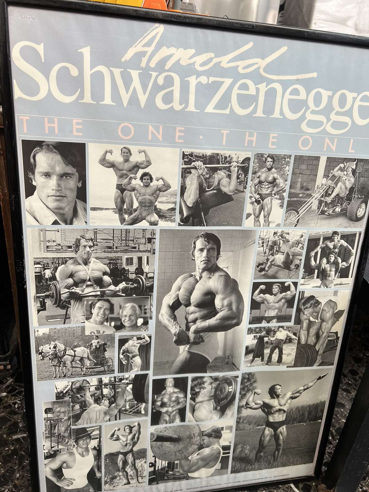 Κάδρο Τοίχου Vintage Arnold Schwarzenegger