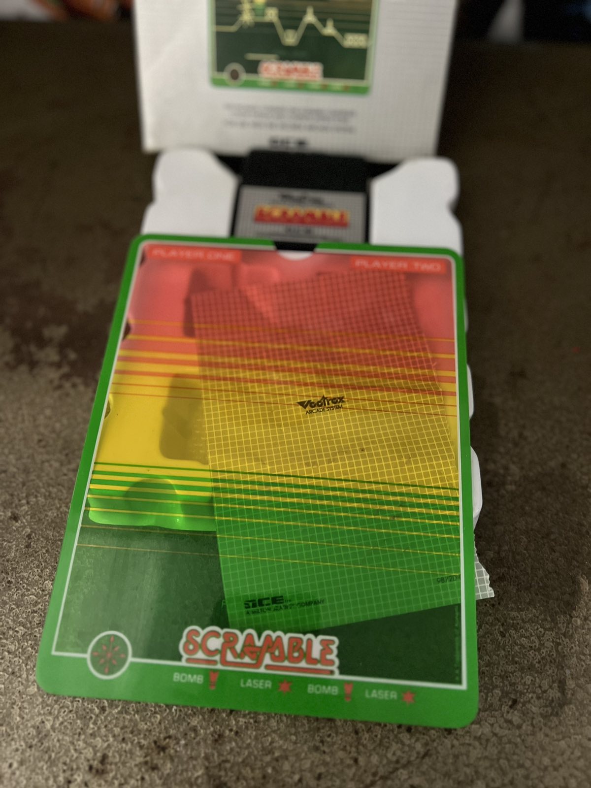 Κλασικό Παιχνίδι "Scramble" Για Την Κονσόλα Vectrex