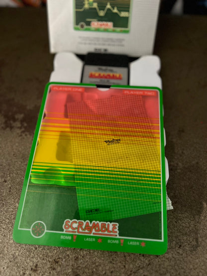 Κλασικό Παιχνίδι "Scramble" Για Την Κονσόλα Vectrex