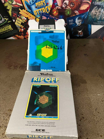 Κλασικό Παιχνίδι "Rip Off" Για Την Κονσόλα Vectrex