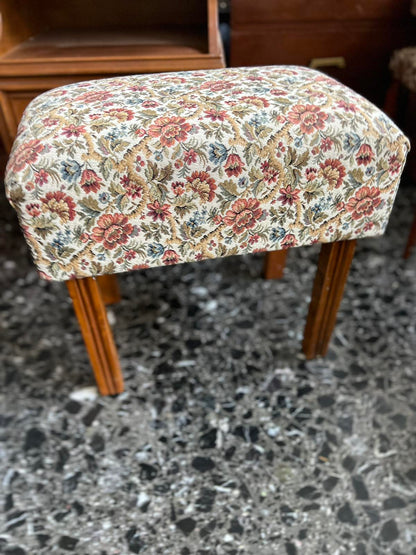 Σκαμπό Floral Vintage