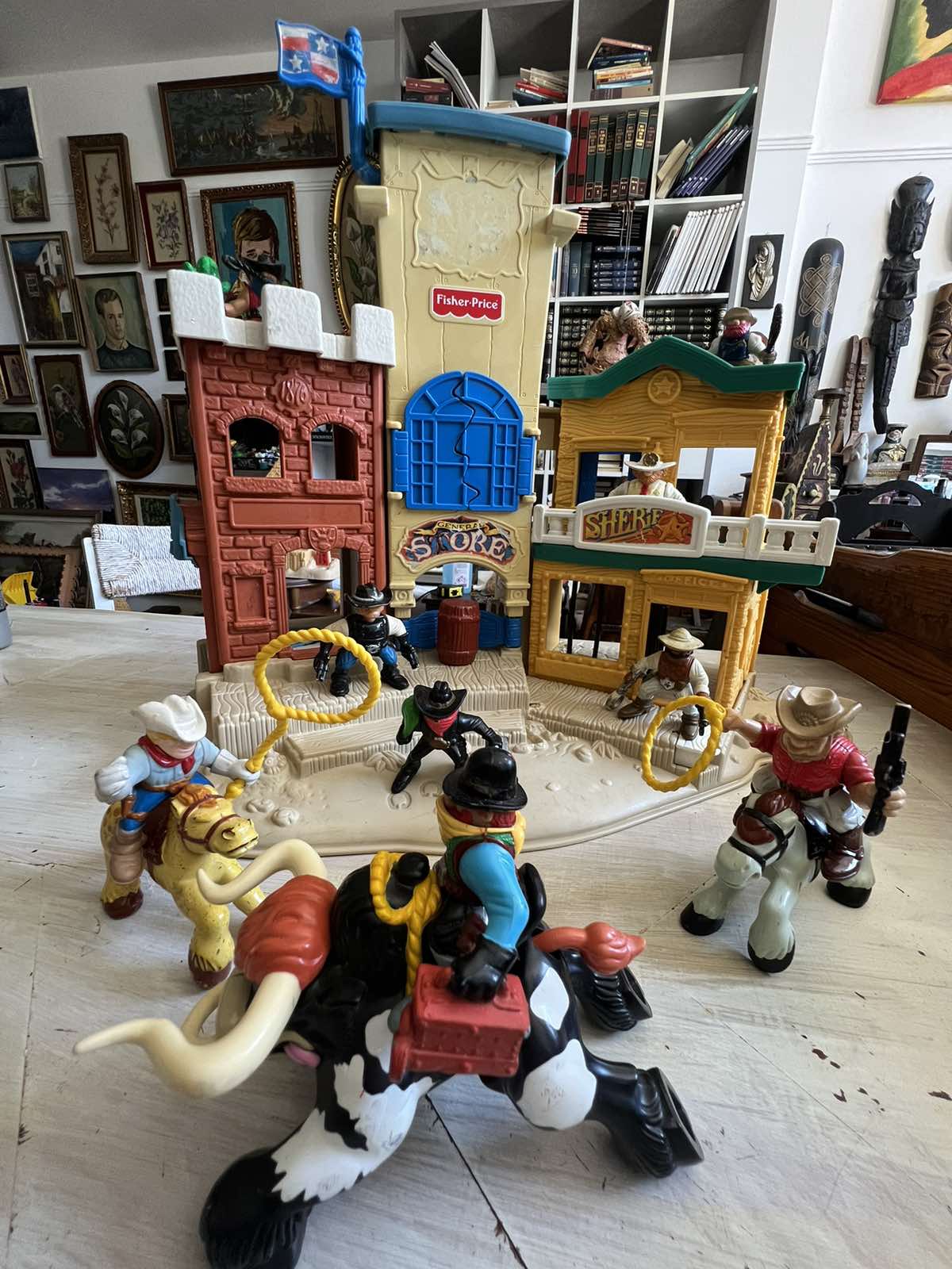 Παιχνίδι Saloon - Άγρια Δύση Της Fisher Price (1996)