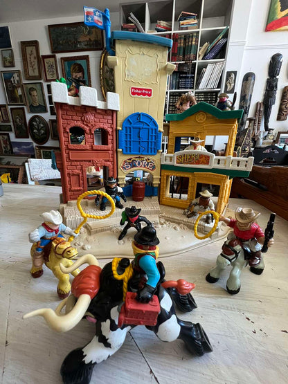 Παιχνίδι Saloon - Άγρια Δύση Της Fisher Price (1996)