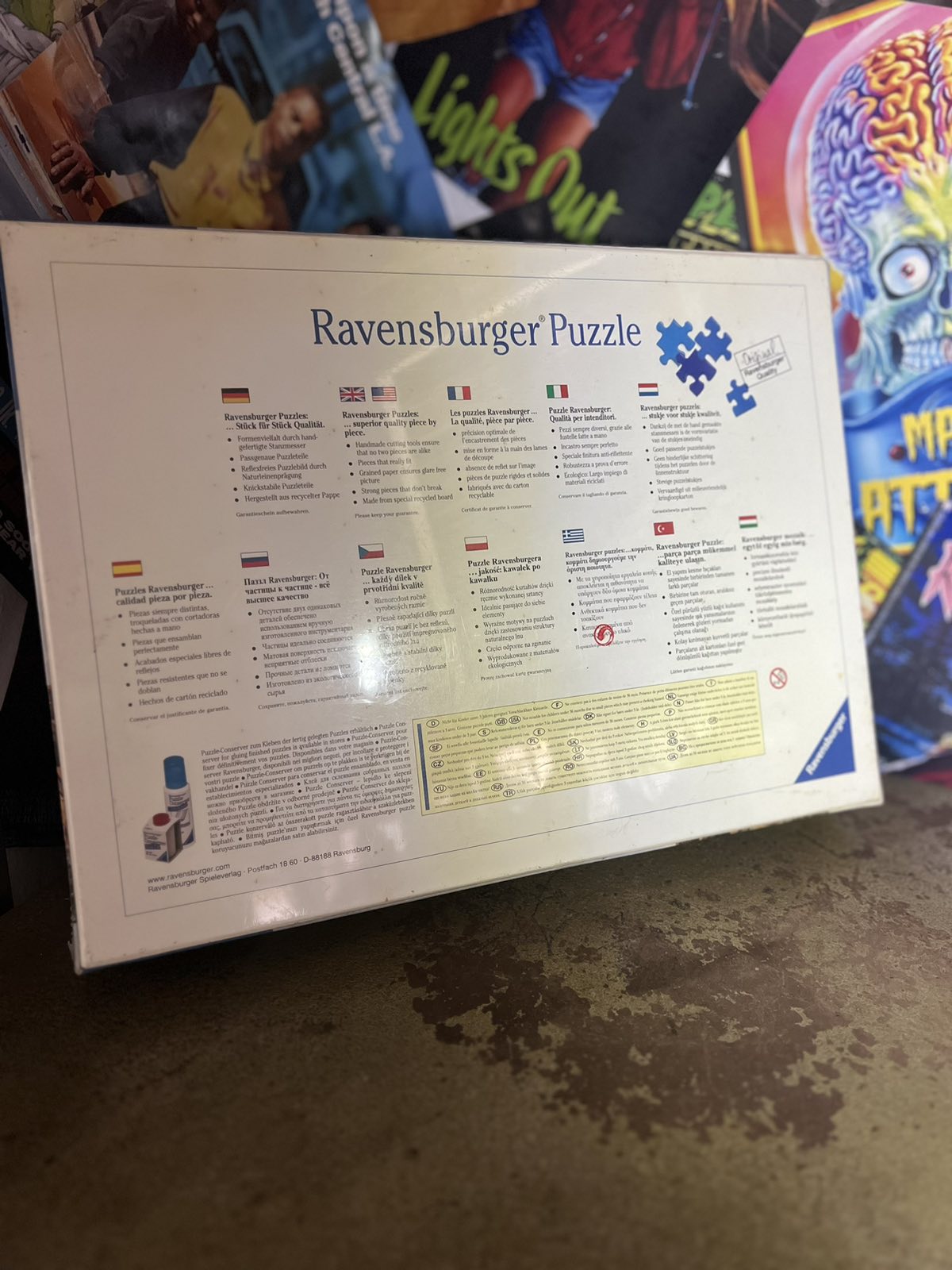 Puzzle Ravensburger Με Άλογα 1000 Κομμάτια