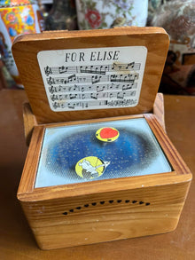 Ξύλινο Μουσικό Κουρδιστό Κουτί Fur Elise