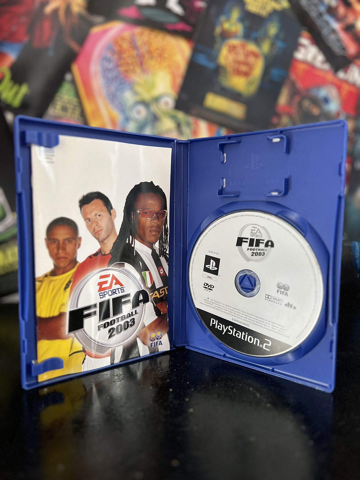 Παιχνίδι FIFA 2003 PS2 Με Ελληνικό Μενού