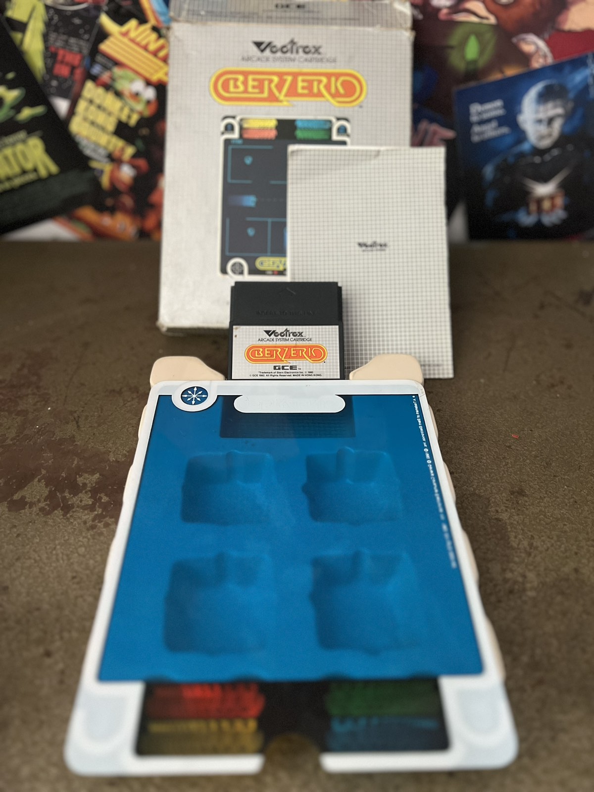 Κλασικό Παιχνίδι "Berzerk" Για Την Κονσόλα Vectrex