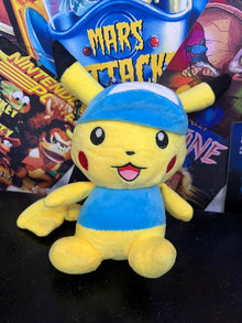 Λούτρινο χαρακτήρα Pokémon – Pikachu με μπλε καπέλο