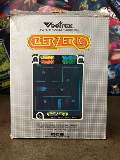 Κλασικό Παιχνίδι "Berzerk" Για Την Κονσόλα Vectrex