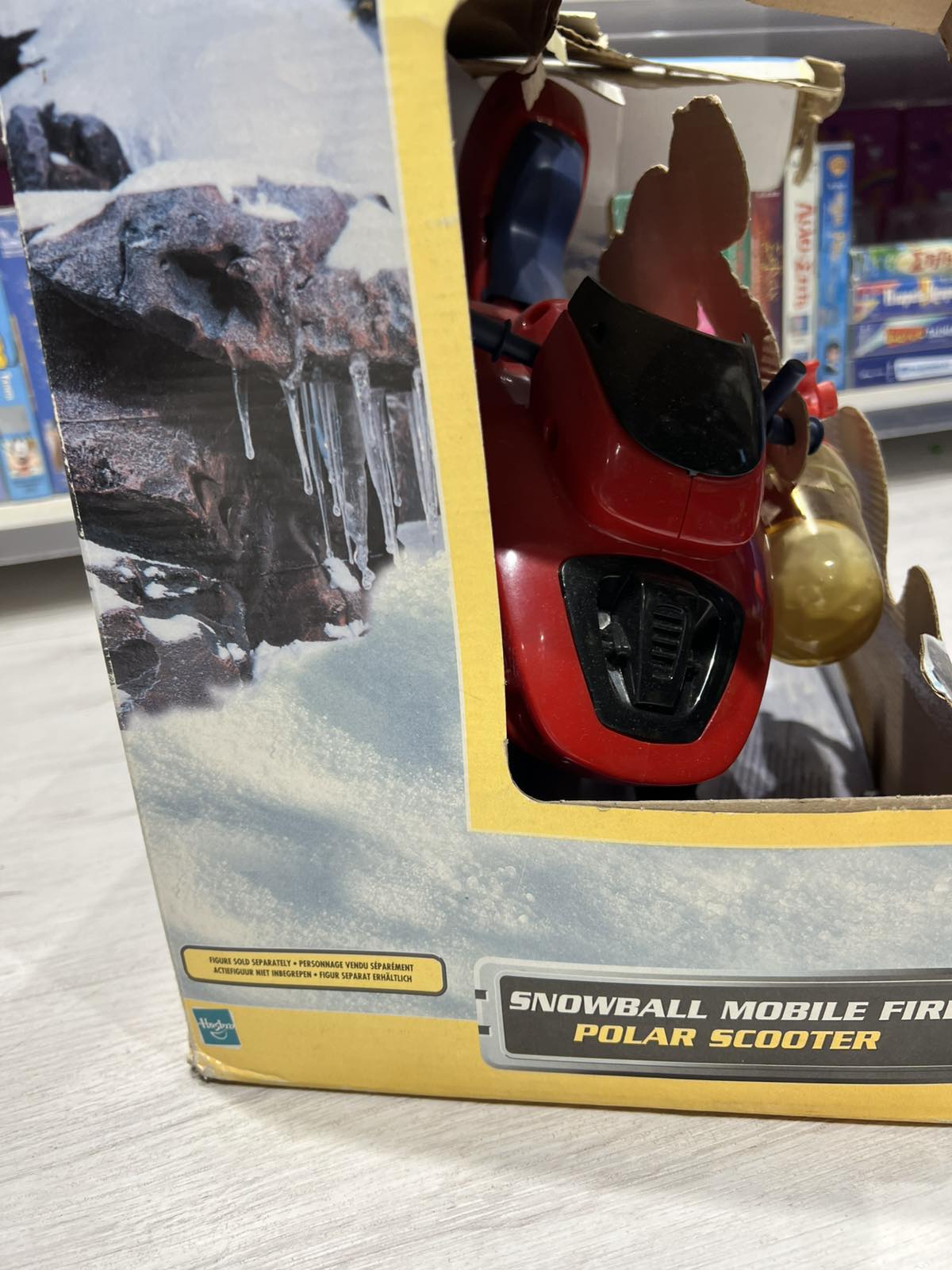 Snowball Mobile Fire Polar Scooter Της Σειράς Action Man