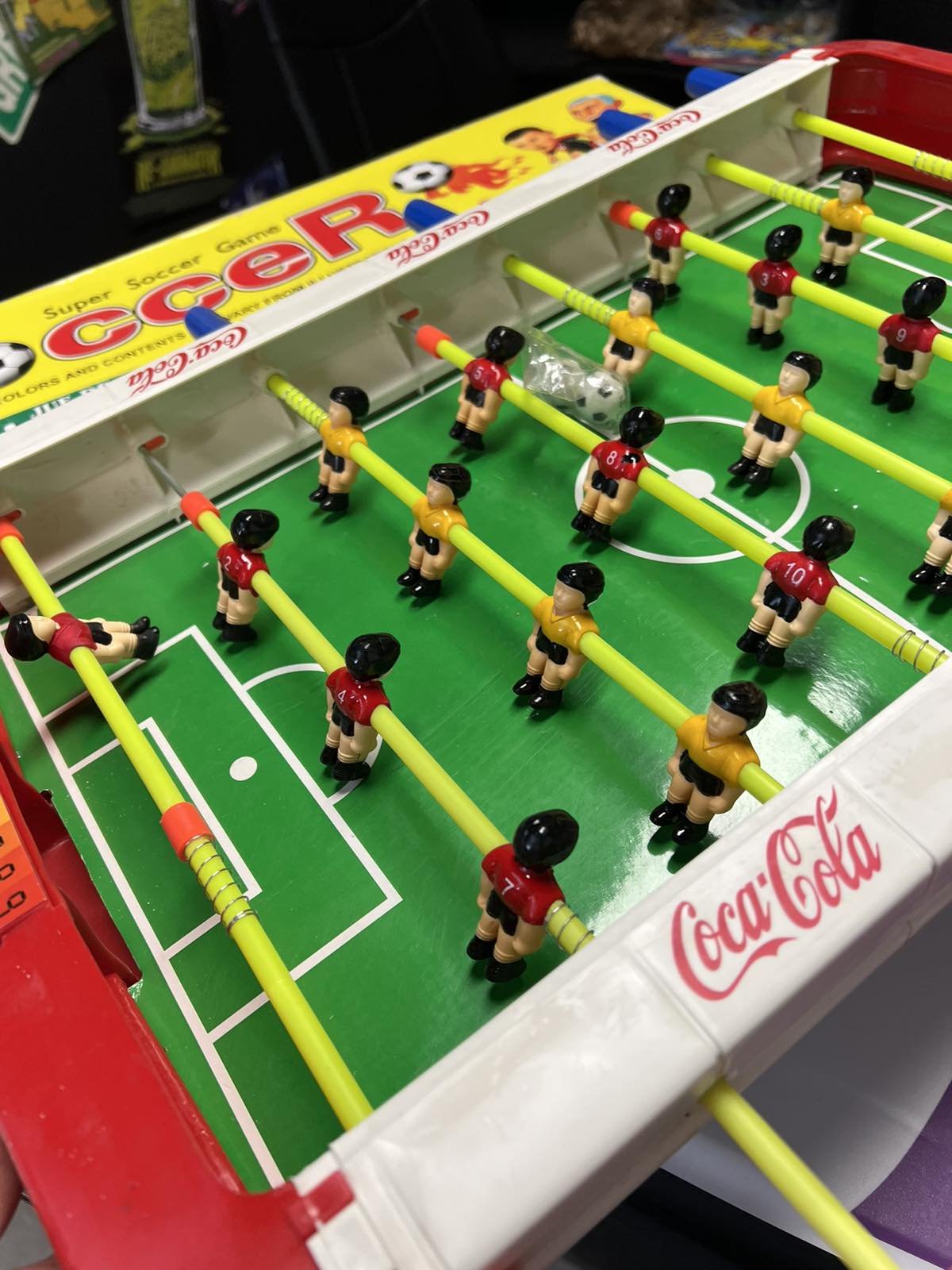 Ποδοσφαιράκι Super Soccer Game Coca Cola