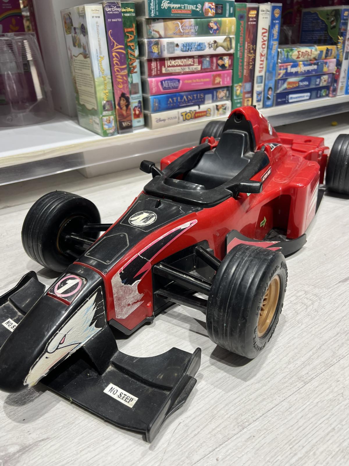 Αυτοκίνητο Τύπου Formula 1 Της Σειράς Action Man