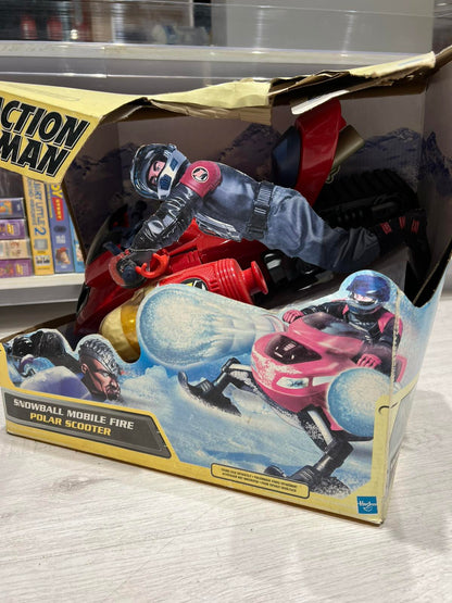 Snowball Mobile Fire Polar Scooter Της Σειράς Action Man