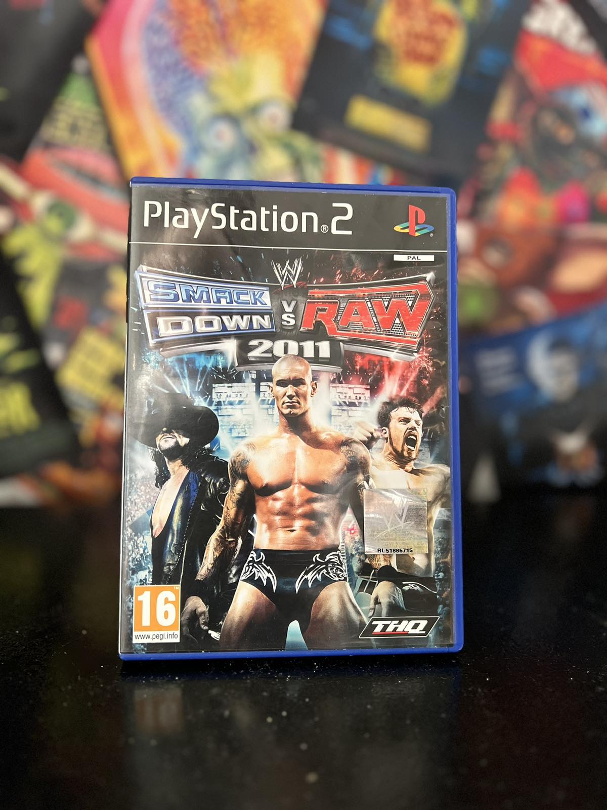 Παιχνίδι Smack Down Vs Raw 2011 PS2 Με Ελληνικό Μενού