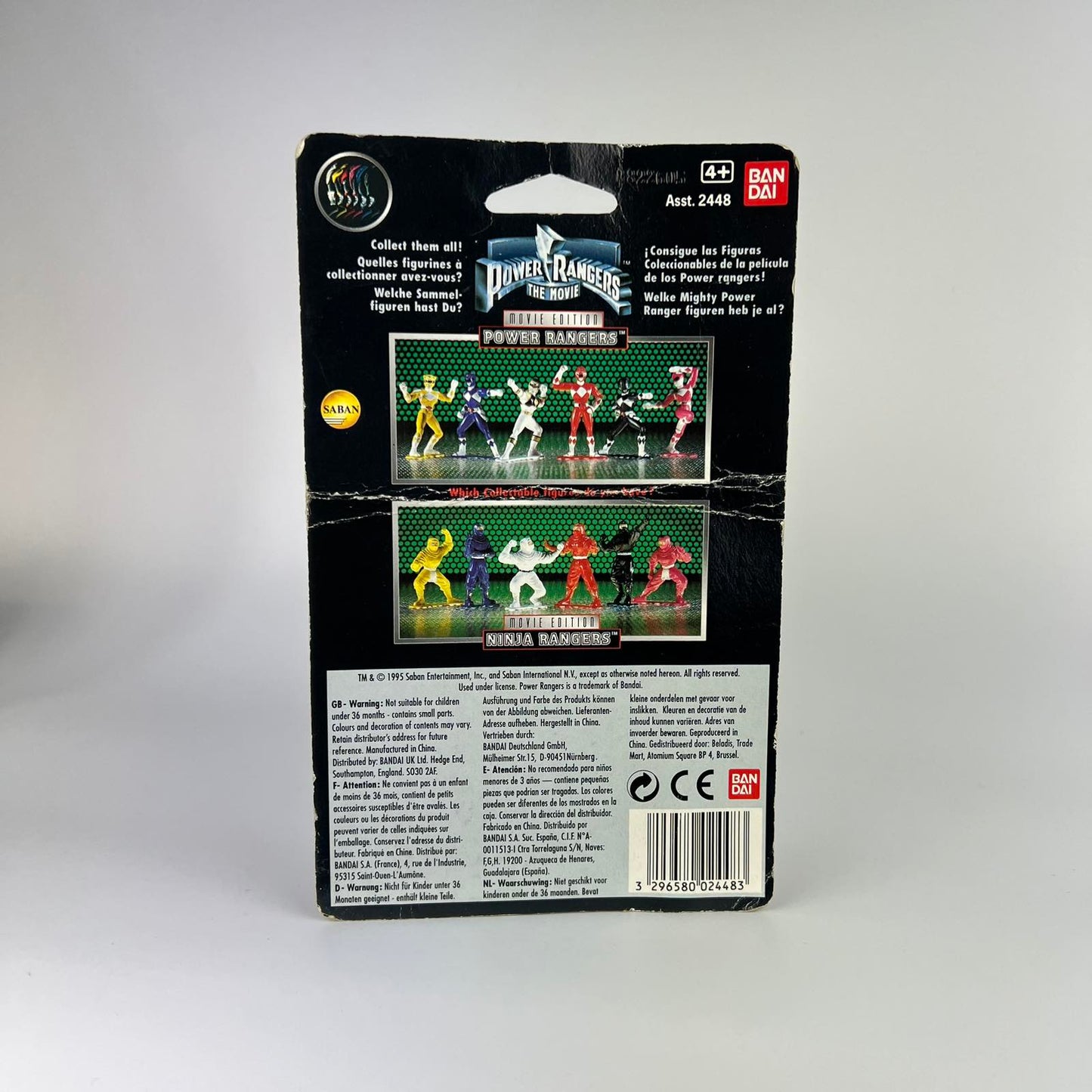 Power Rangers The Movie Collectible Figures Bandai 1995
