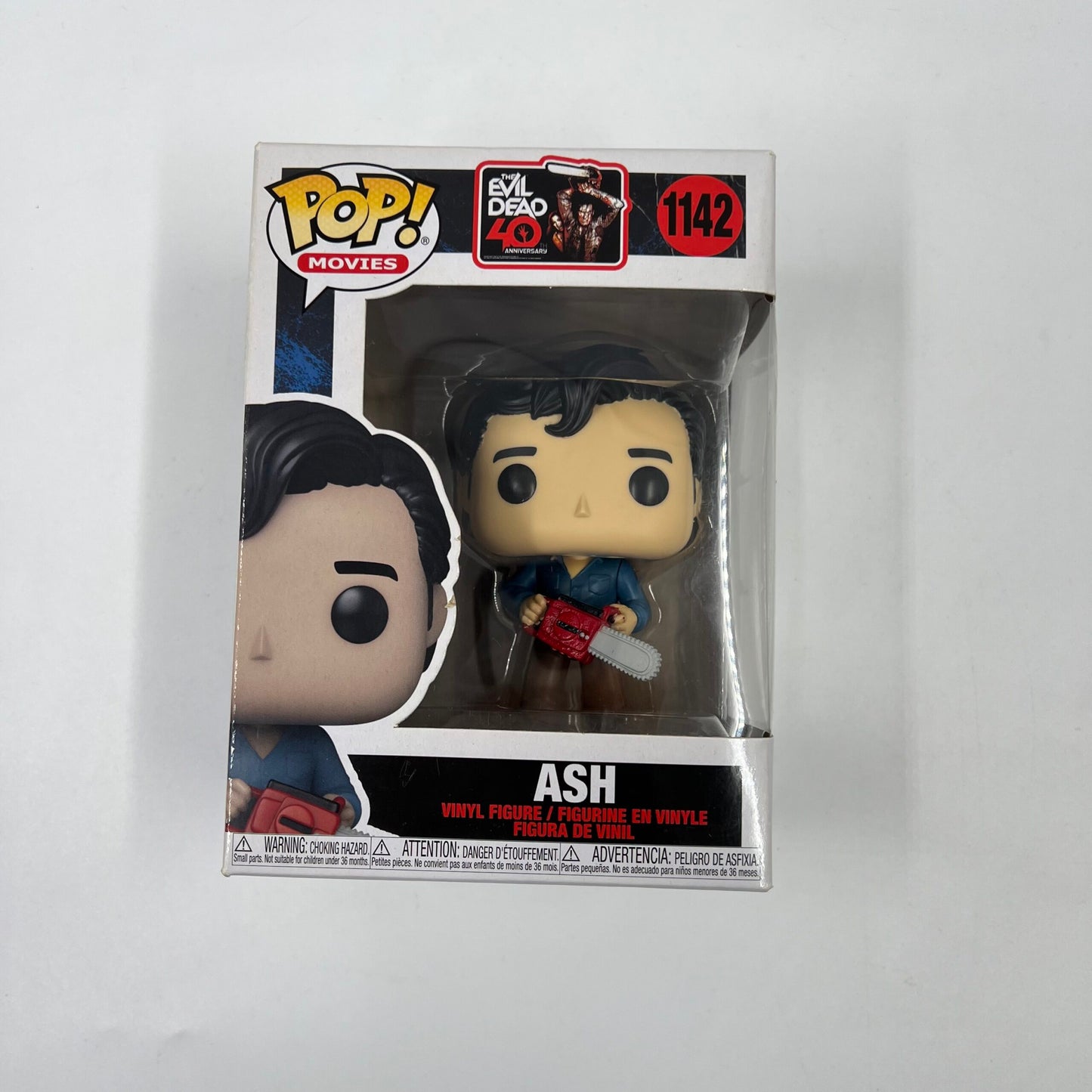 Funko Pop! Movies «Ash» Evil Dead 40th Anniversary – Βινύλιο #1142 – ΝΕΟ – Collectible