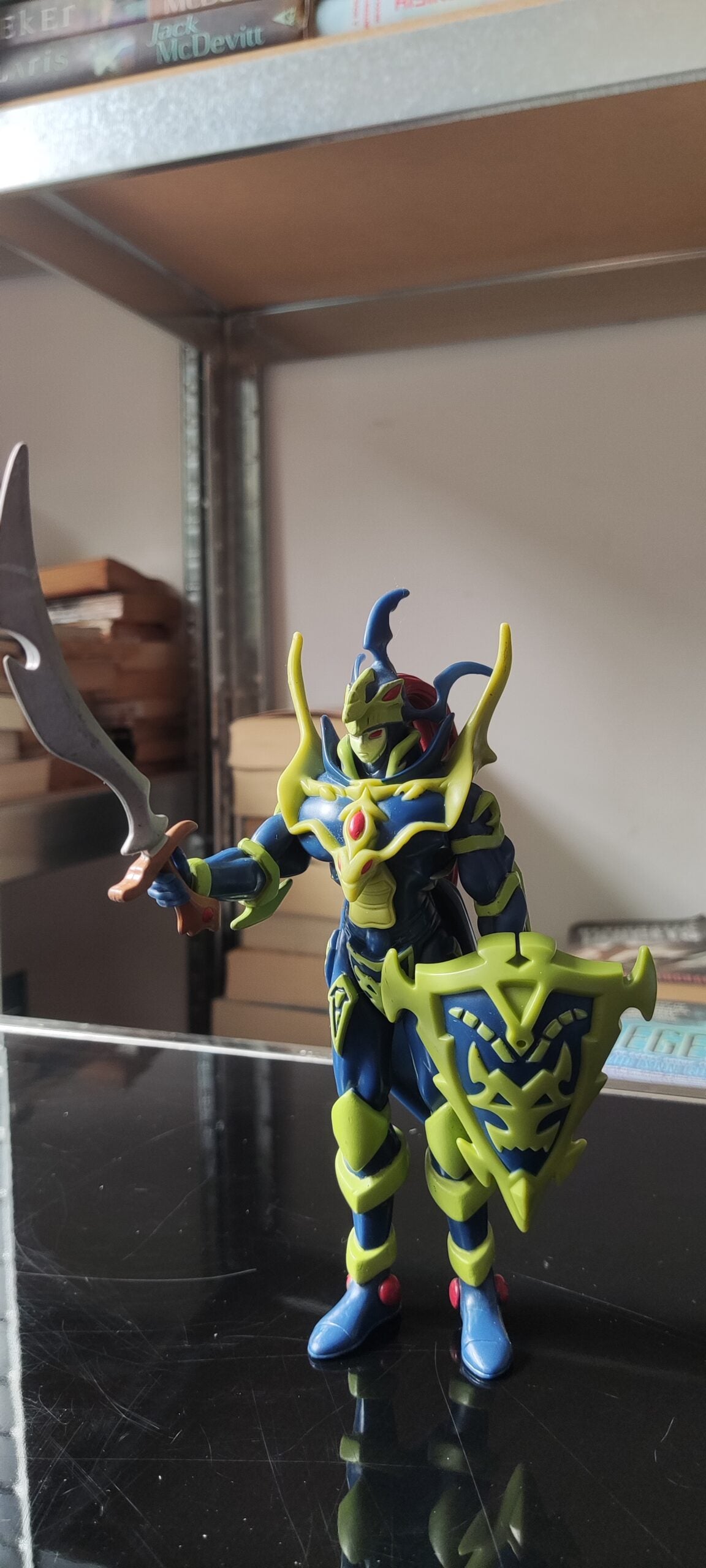 Φιγούρα Yu Gi Oh Black Lustier Soldier Στα 16Εκ (Mattel 1996)