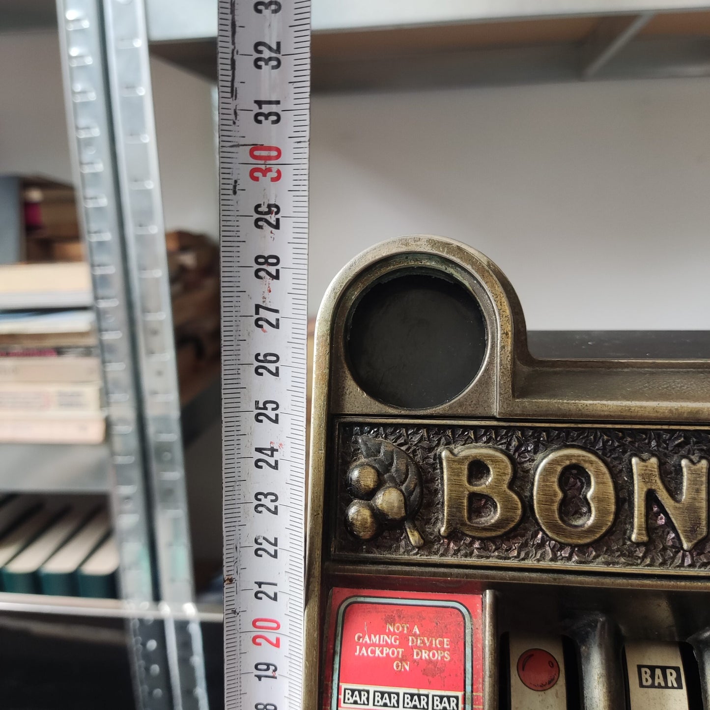 Μεταλλικό Διακοσμητικό Slot Machine (Κουλοχέρης)