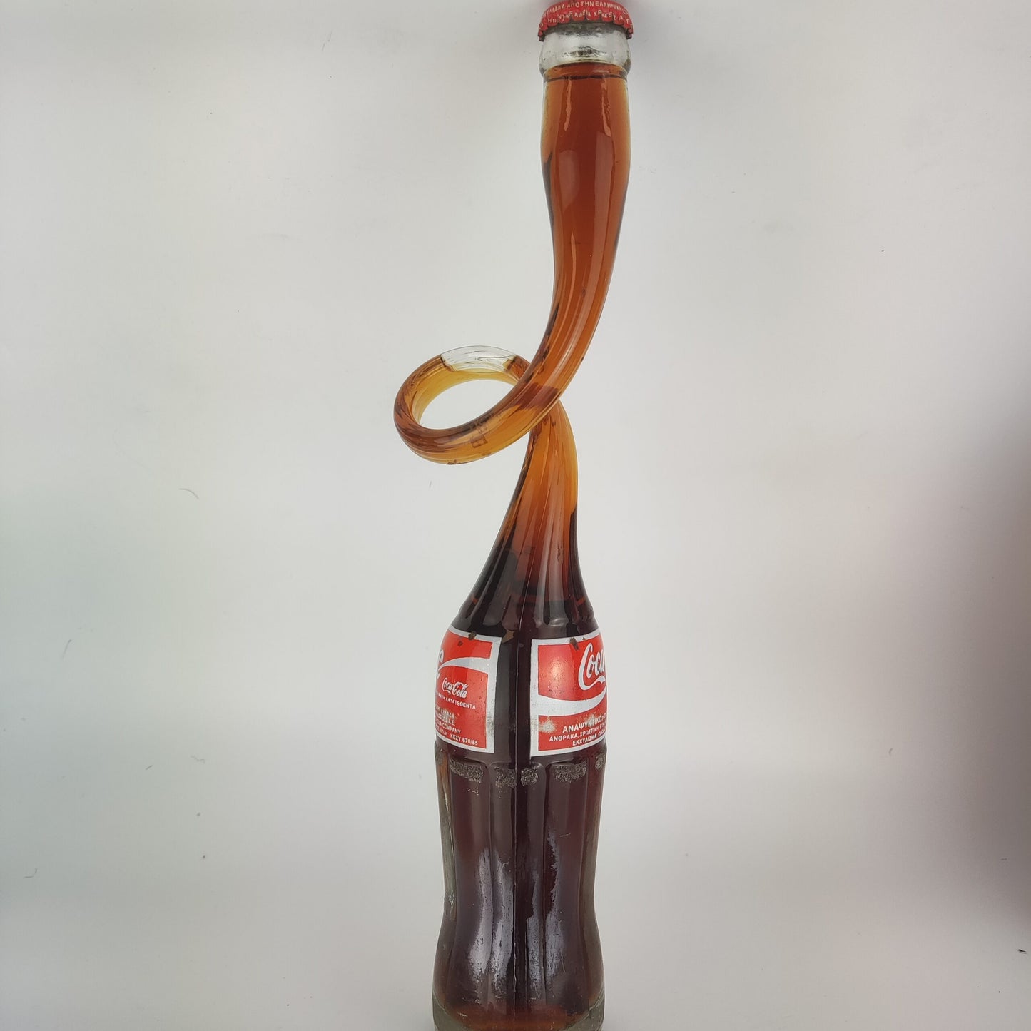 Συλλεκτικό Στριφογυριστό Μπουκάλι Coca Cola 1996 250 ML