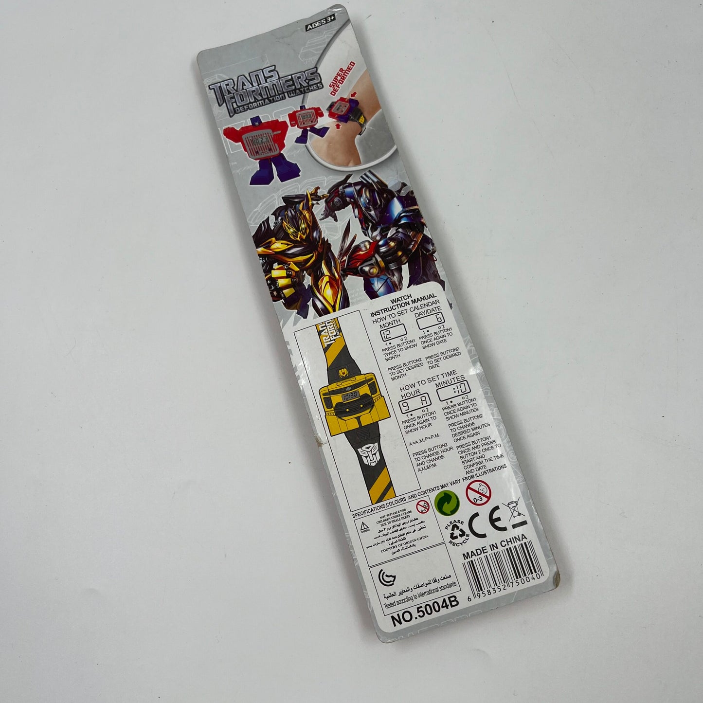 Transformers “Cool Styling” Ρολόι – Superhero παιδικό ρολόι