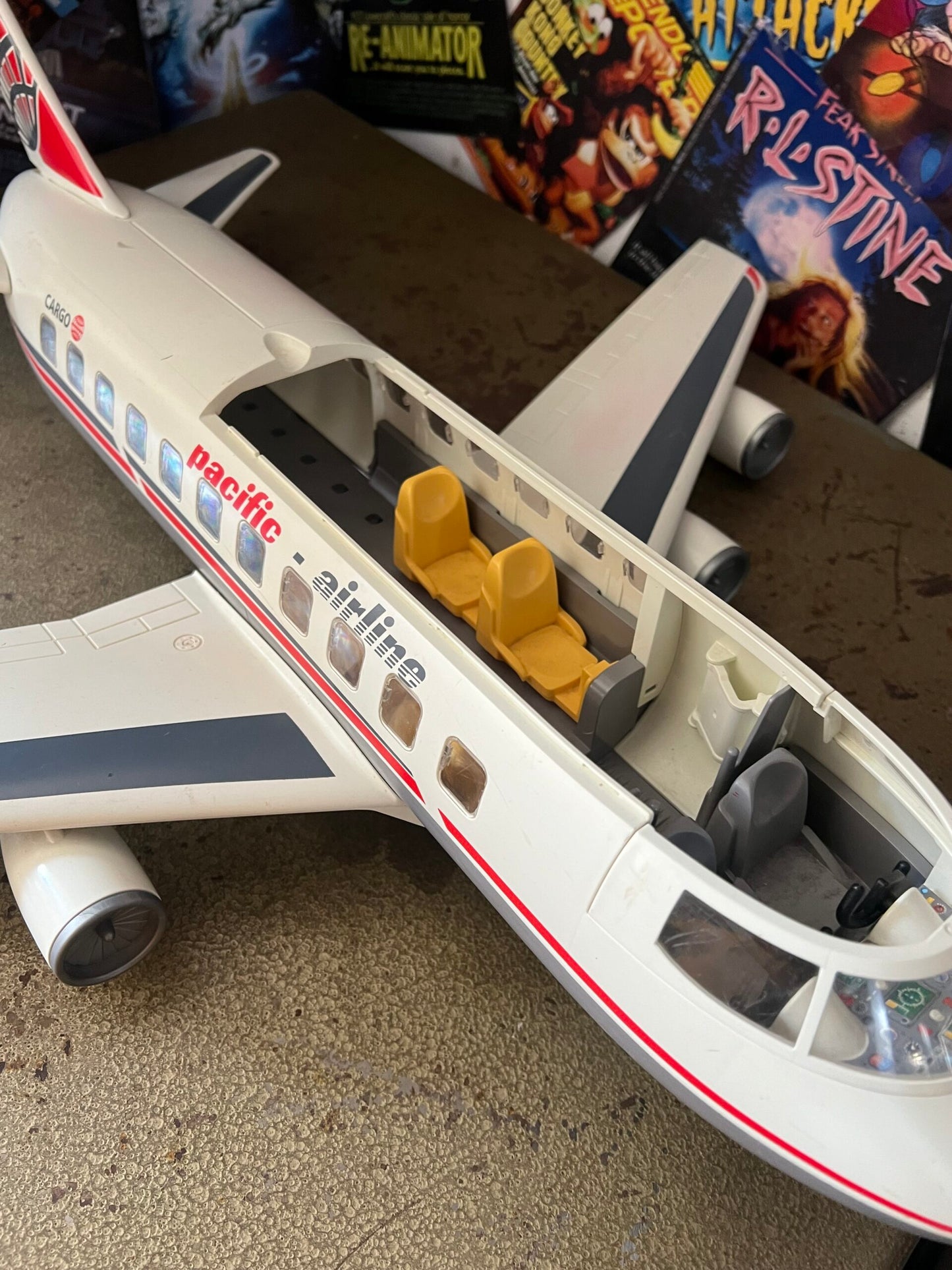 Playmobil 2006 Μεγάλο Αεροπλάνο Pacific Airlines Cargo Σε Πολύ Καλή Κατάσταση