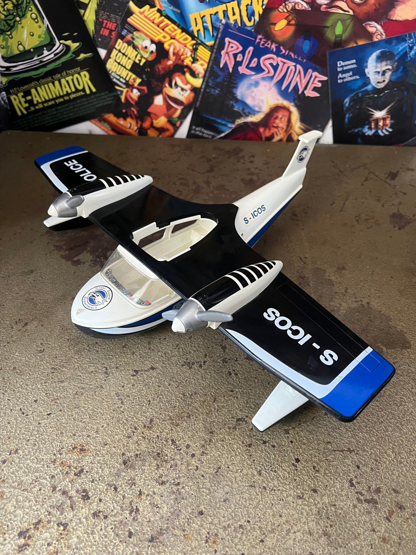 Playmobil Police Jet Coast Guard S-ICOS - Αστυνομικό Υδροπλάνο