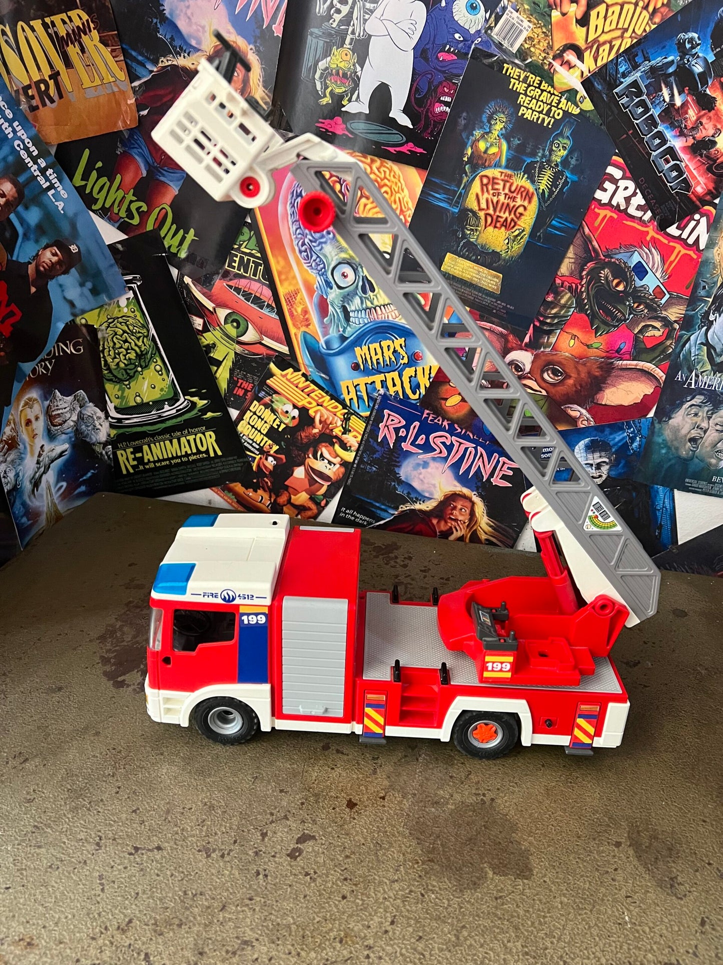 Playmobil 2009 Πυροσβεστικός Γερανός 199 Fire Department