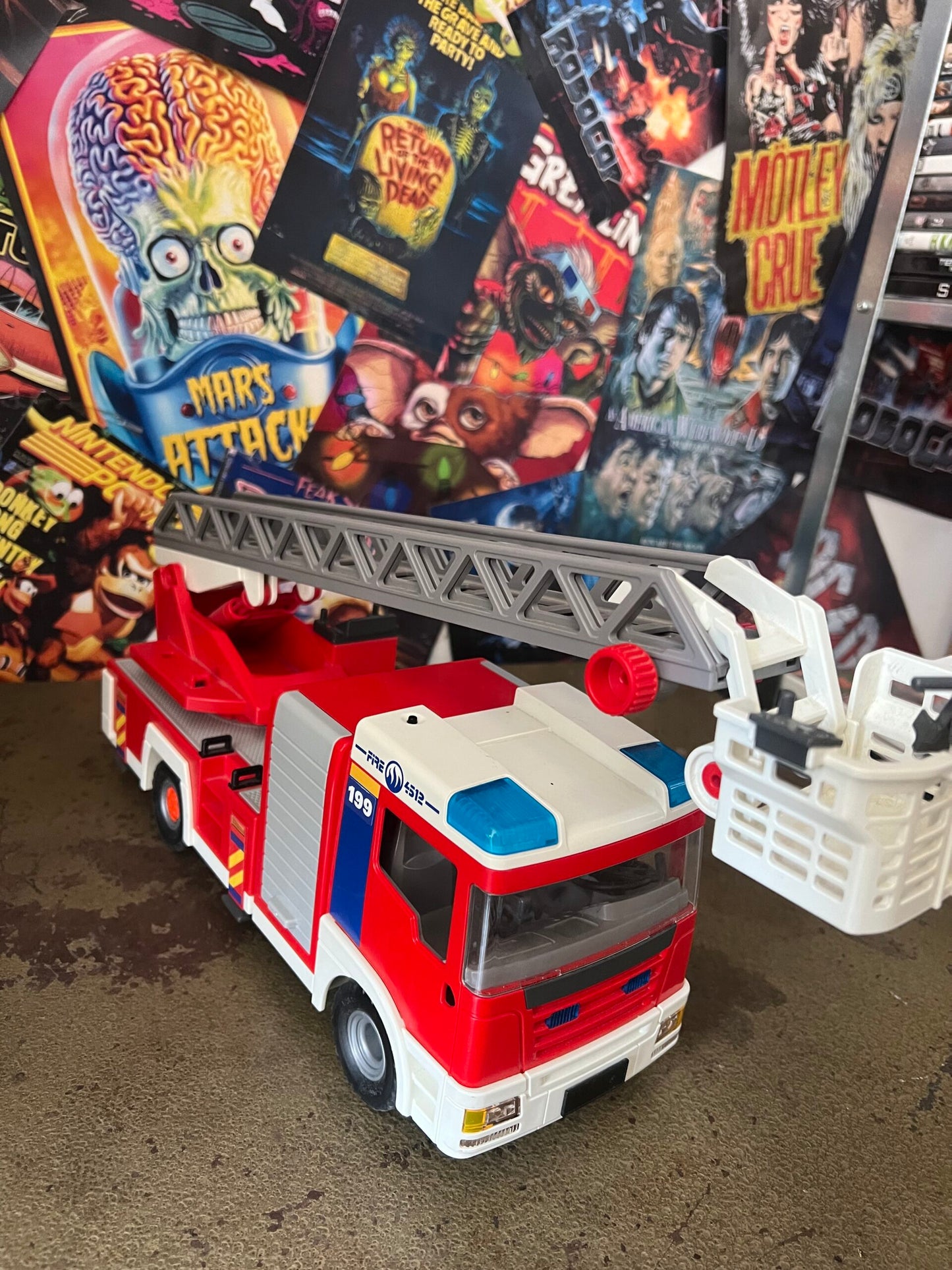 Playmobil 2009 Πυροσβεστικός Γερανός 199 Fire Department