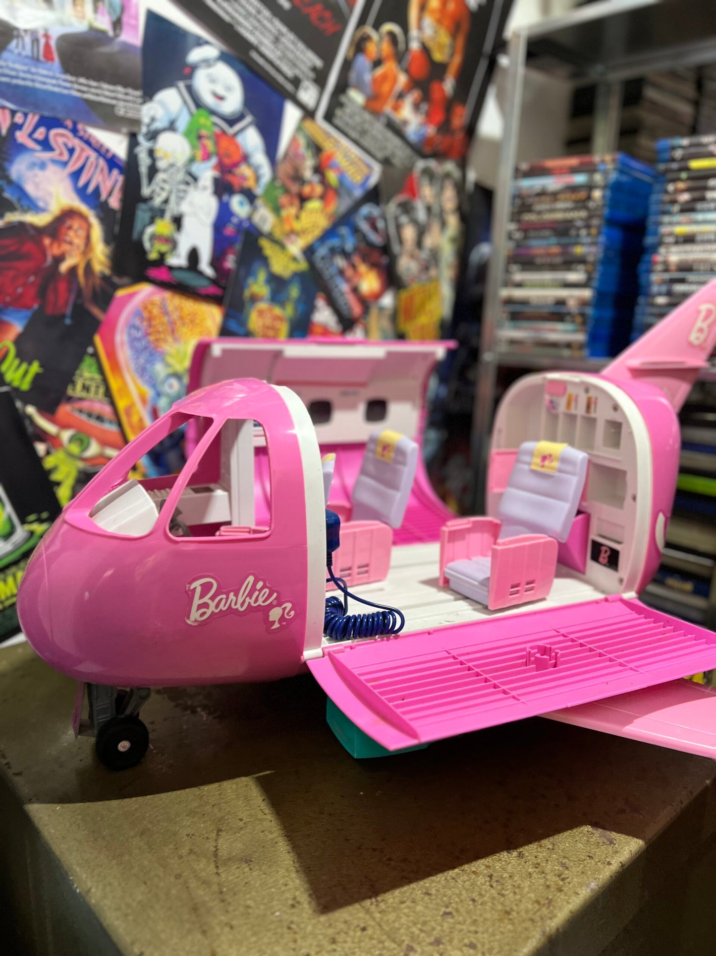 Μεγάλο Αεροπλάνο Barbie Σε Εξαιρετική Κατάσταση