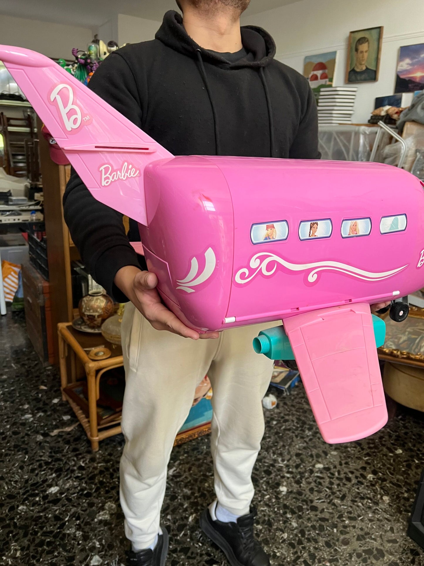 Μεγάλο Αεροπλάνο Barbie Σε Εξαιρετική Κατάσταση