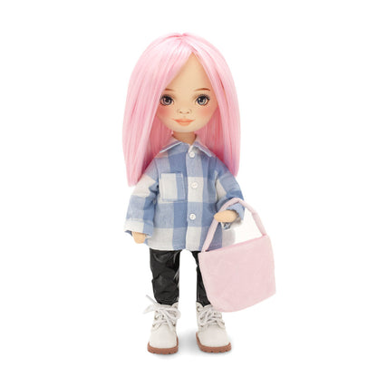 Κούκλα Orange Toys "Billie" Με Καρό Πουκάμισο - Sweet Sisters 32cm