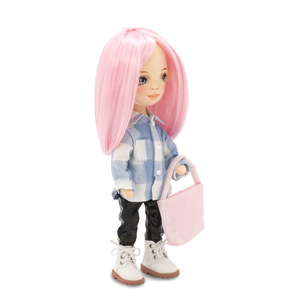 Κούκλα Orange Toys "Billie" Με Καρό Πουκάμισο - Sweet Sisters 32cm