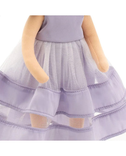 Κούκλα Orange Toys "Lilu" Με Μωβ Φόρεμα -Sweet Sisters 32cm