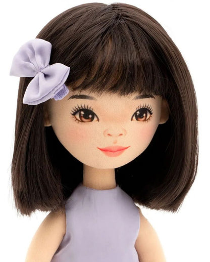 Κούκλα Orange Toys "Lilu" Με Μωβ Φόρεμα -Sweet Sisters 32cm