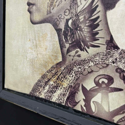 Καδράκι"Tattooed Icon-  Amy Winehouse"