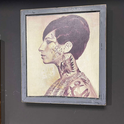 Καδράκι"Tattooed Icon-  Amy Winehouse"