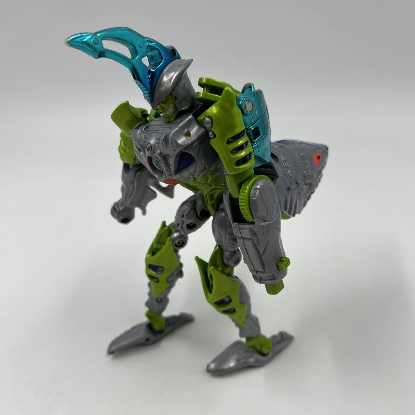 Φιγούρα Transformers Beast Wars – Cybershark Deluxe (Hasbro 1997)