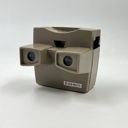 View-Master Viewer Model G (Beige/Brown), GAF, Vintage (1959–1977)