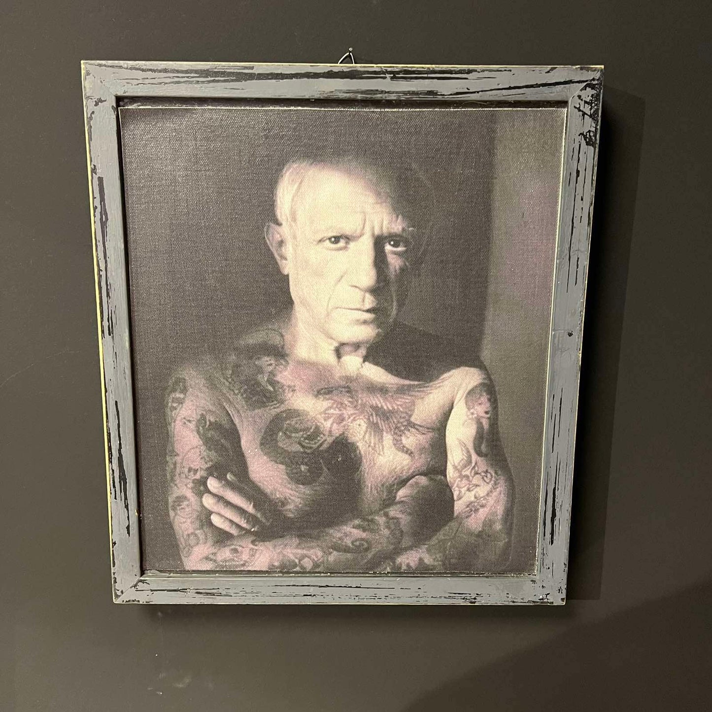 Καδράκι " Tattooed Icon-Pablo Picasso"