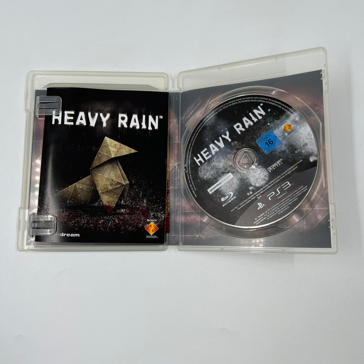 Heavy Rain-PlayStation 3 (PS3)- Interactive Drama/Thriller Game